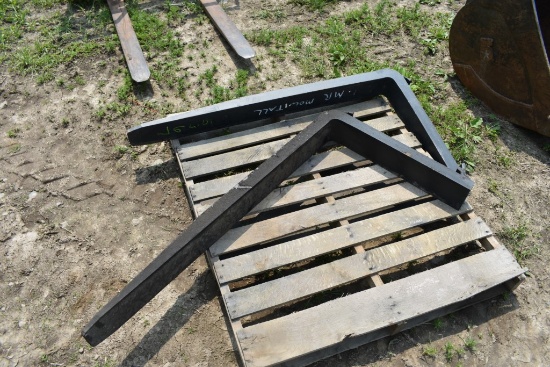 Pair of 48" long Pallet Forks