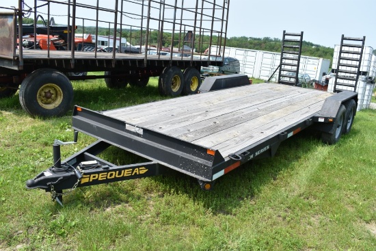 2022 Pequea Bumper Pull Equipment Trailer