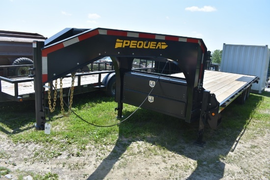 2025 Pequea Gooseneck Equipment Trailer