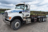 2004 Mack Granite CV713 Tri-Axle Container Hauling Truck