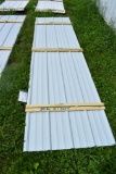 30 Pieces of 12' Galvalume Corrugated Metal Paneling