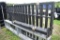 Set of New 18' Ranch Style Entrance Gates