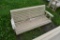 Amish Made 5' Roll Top Porch Swing With Chains