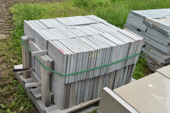 Pallet of 12"x 12" x 1" Thermal Bluestone Pieces