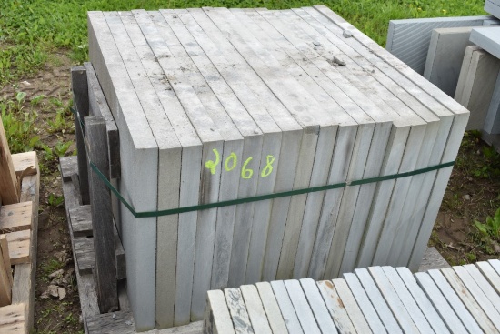 Pallet of 24" x 36" x 2" Thermal Bluestone Pieces