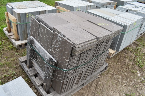 Pallet of 12" x 18" x 1/2" of Natural Lavender Color Stone