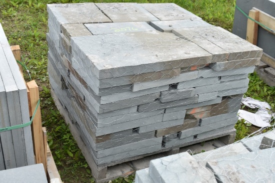 Pallet of Snapped Bluestone Wall Stone