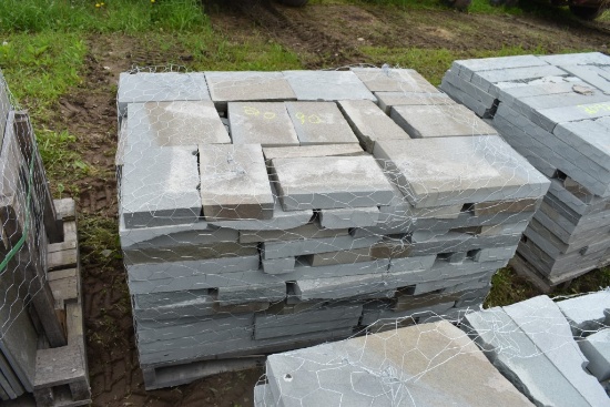 Pallet of Snapped Bluestone Wall Stone