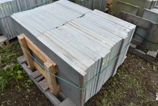 Pallet of 24" x 24" x 1.5" Thermal Bluestone Pieces