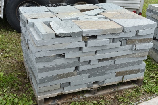 Pallet of Snapped Bluestone Wall Stone