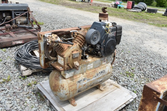 Ingersol Rand T30 Horizontal Gas Powered Air Compressor