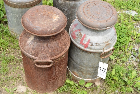 2 Milk Cans