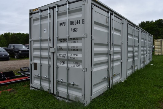 40' 5 Door high cube Shipping Container