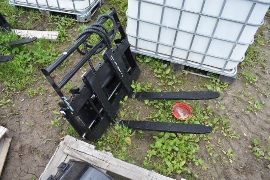 Future Mini Quick Attach Hydraulic Side Shift Pallet Forks