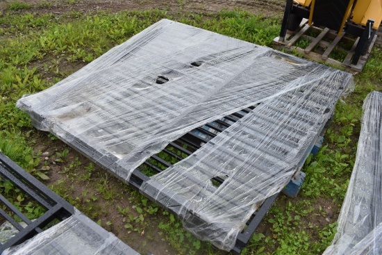 14' Bi-Parting entrance Gate With Reindeer