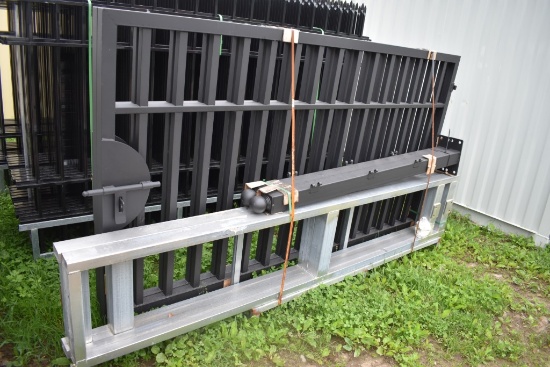 Set of New 18' Ranch Style Entrance Gates