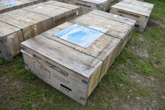 Valley Pioneer 12' x 20' Galvanized Metal Livestock shed In Box