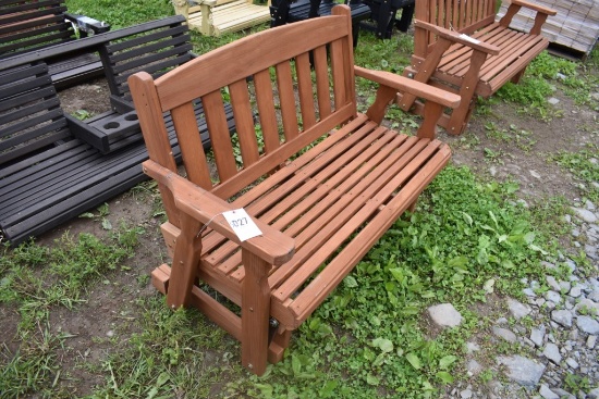 Amish Made 4' Glider