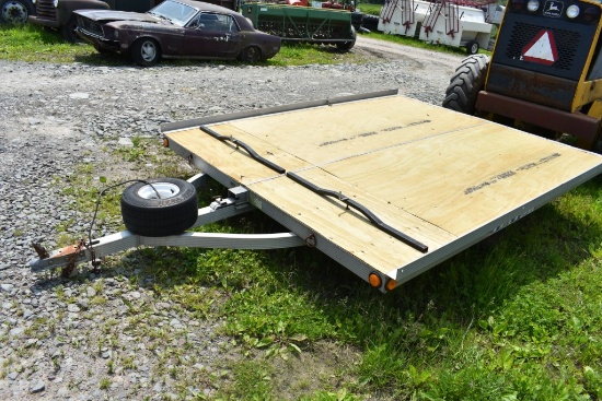 Triton Single-Axel Snowmobile Trailor