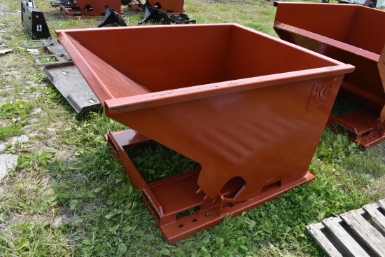 KC Fork-Mounted Self Tipping Dumpster