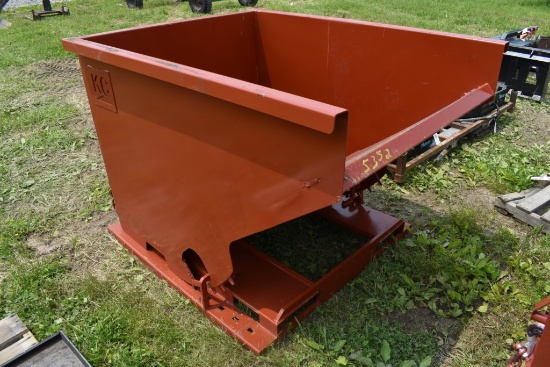 KC Fork-Mounted Self Tipping Dumpster