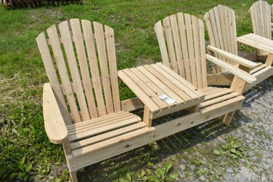 Handmade 72" Double Adirondack Seat