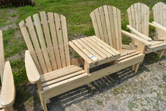 Handmade 72" Double Adirondack Seat
