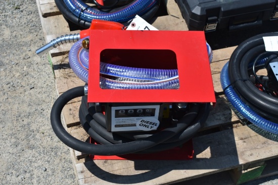 Diesel Pump with Hose and Nosel