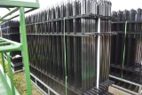 Eingp 22 Piece 10' Wrought Iron Site Fence