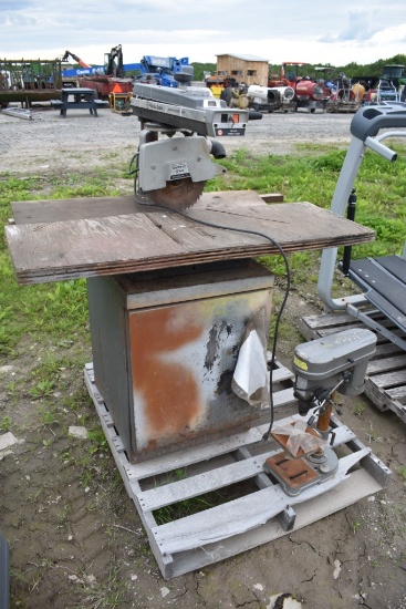 Black and Decker Radial Arm Saw, Drill Press