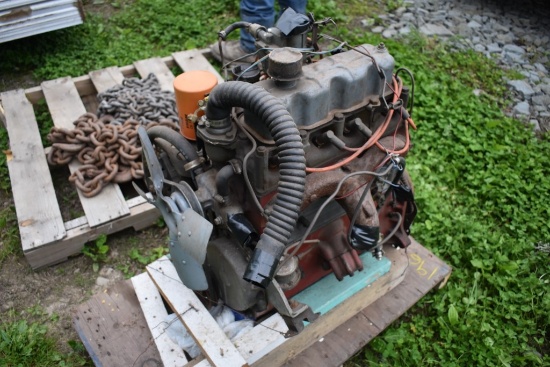 4 Cylinder Gas Engine with Clutch Set Up