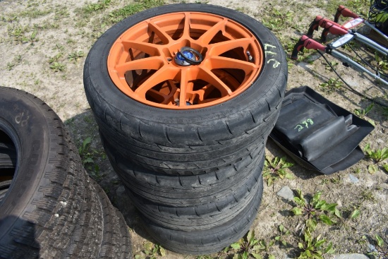 4 Firestone 235/45R17 Tires