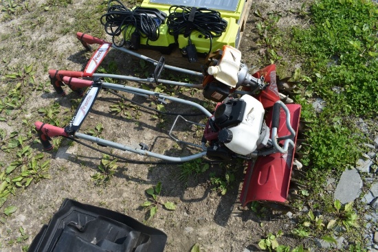 2 Mantis Roto-tillers