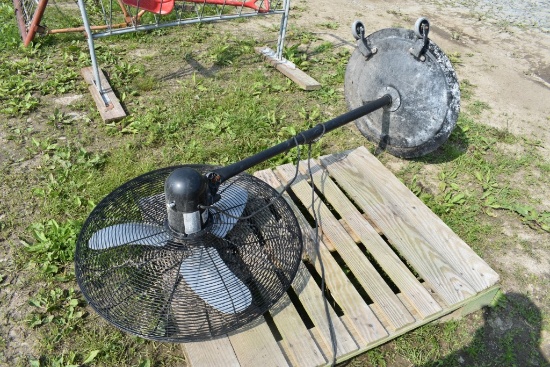 Pedestal Barn Fan