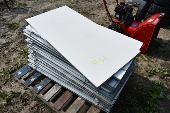 Pallet of Heated Ceiling Tiles