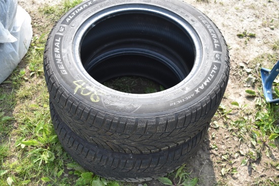 2 General 225/65R17 Tires