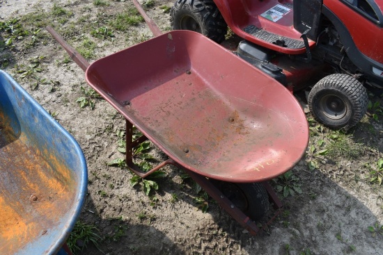 Little red wheelbarrow