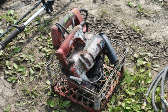 Hilti and Milwaukee Hammer Drills