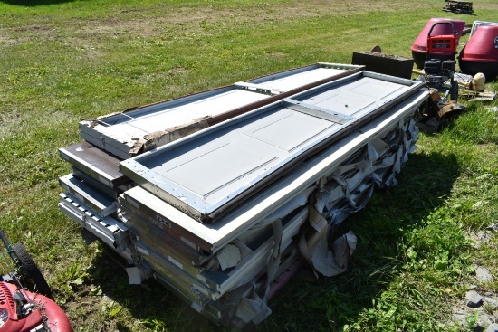 Pallet of Misc Garage Door Panels