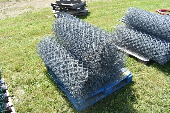 3 Rolls of 48" Tall Chain-link Fence