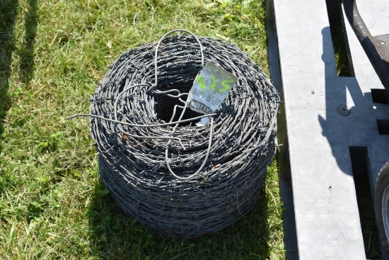 Roll of Barbed Wire Fence