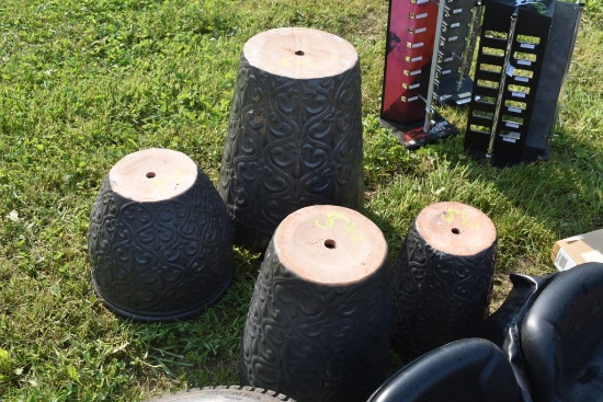 4 Misc Large Planters
