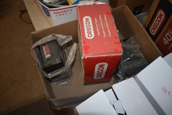 3 Oregon 40V Battery Chargers