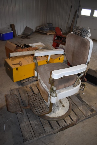 Emil J. Paidar Barber's Chair