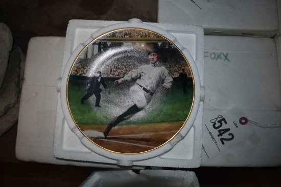 Legends of Baseball Delphi Commemorative Baseball Plate ft. Cobb