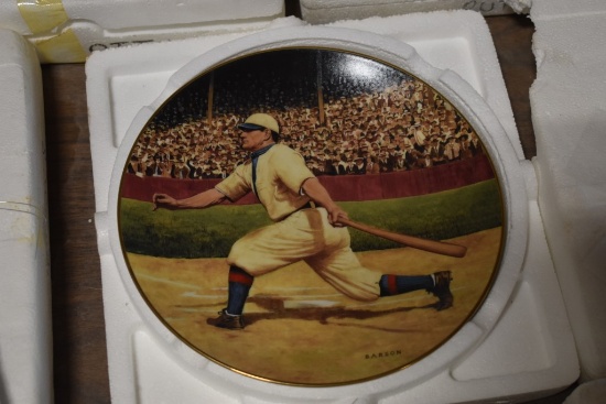 Legends of Baseball Delphi Commemorative Baseball Plate Homes & Wagner