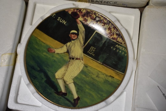 Legends of Baseball Delphi Commemorative Plate ft. Shoeless Joe Jackson