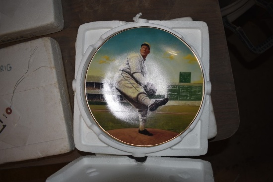 Legends of Baseball Delphi Commemorative Baseball Plate ft. Lefty Grove