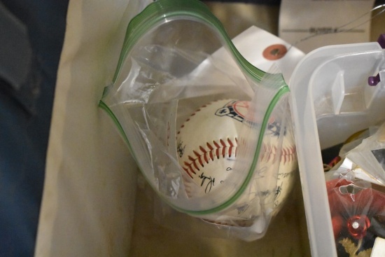 2001 Yankees Autographed Baseball
