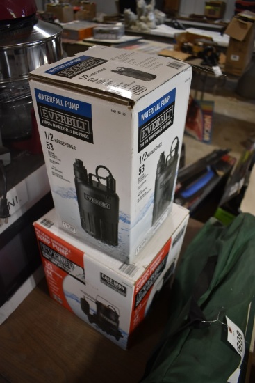 2 Everbilt Water pumps
